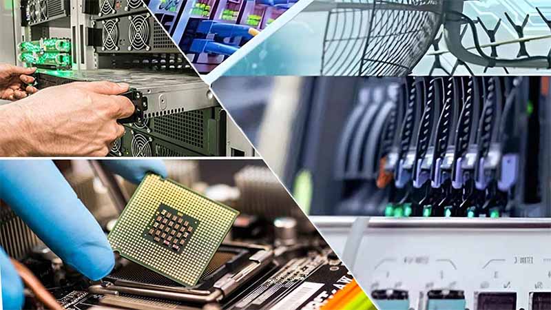 electronic components for telecom solutions