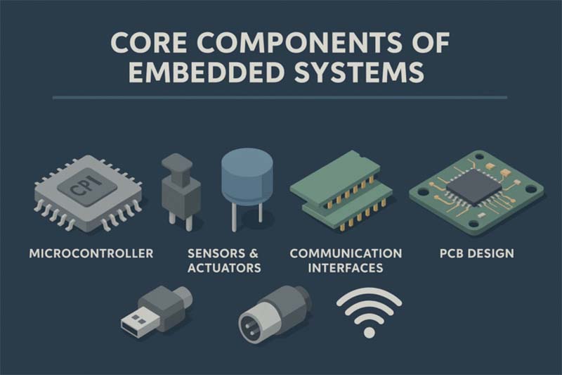 electronic components of embedded systems