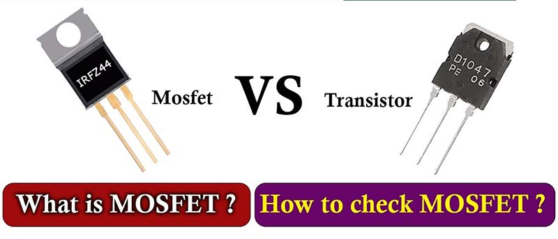 difference between transistor and mosfet