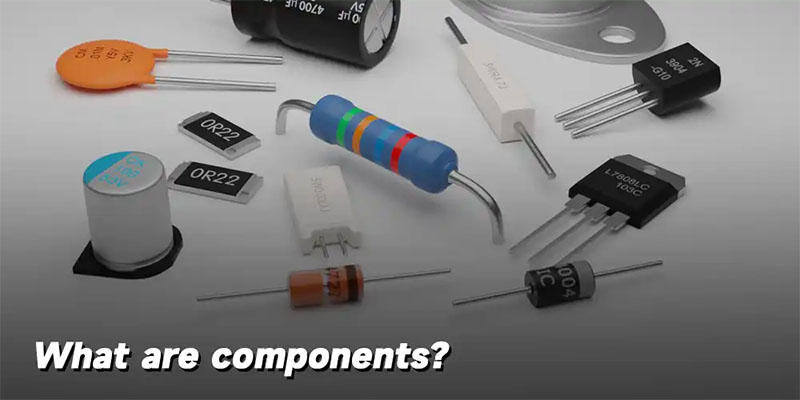 what is the active and passive electronic components