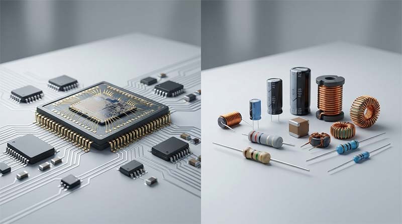 active and passive electronic components supplier