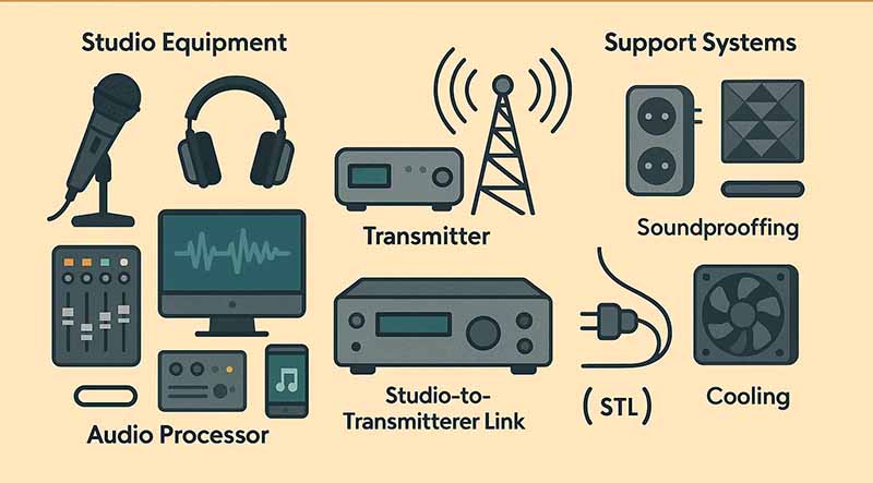 applications of radio electronics