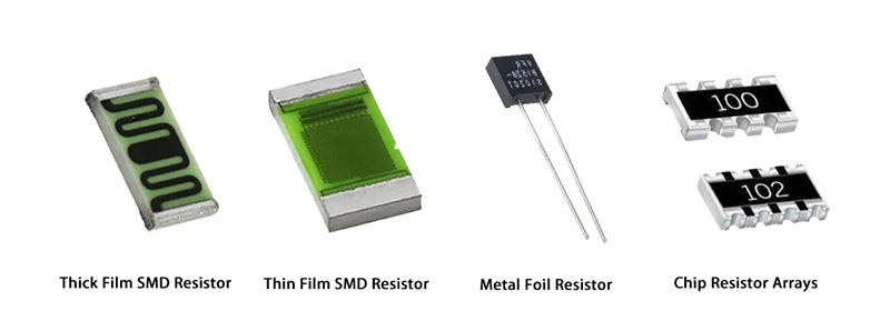 smd resistors main types and application